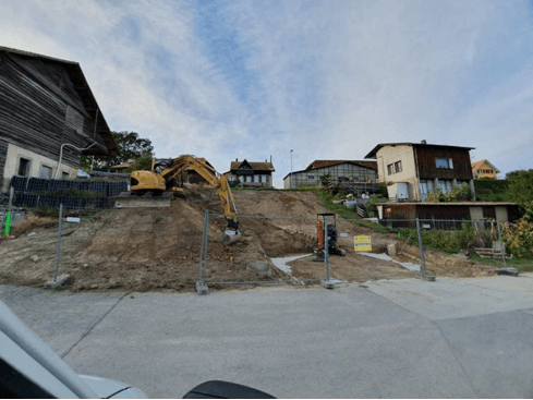 Terrassement pour construction d'une villa - MK DT